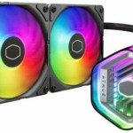 CoolerMaster MasterLiquid 240 ATMOS Υδρόψυξη Επεξεργαστή Διπλού Ανεμιστήρα 120mm για Socket AM4/AM5/1700/1200/115x με ARGB Φωτισμό