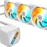 Gigabyte Gaming 360 Υδρόψυξη Επεξεργαστή Τριπλού Ανεμιστήρα 120mm για Socket AM4/AM5/1700/1200 με ARGB Φωτισμό Λευκή