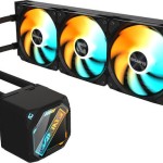 Gigabyte Gaming 360 Υδρόψυξη Επεξεργαστή Τριπλού Ανεμιστήρα 120mm για Socket AM4/AM5/1700/1200 με ARGB Φωτισμό