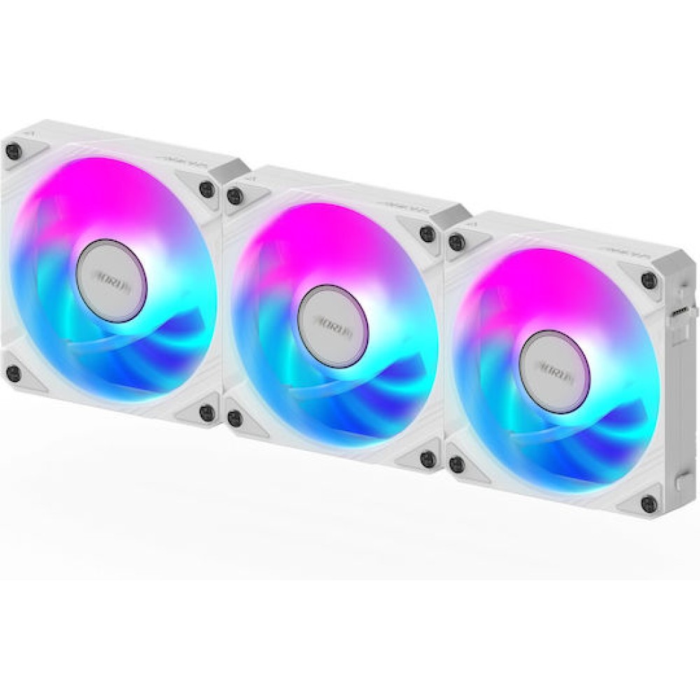 Gigabyte AORUS EZ CHAIN Case Fan 120mm με Λευκό Φωτισμό Λευκό