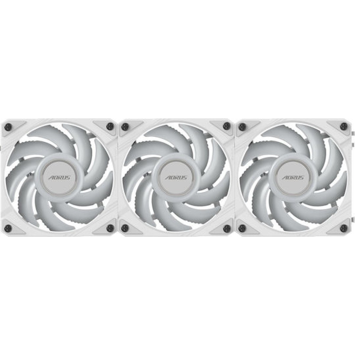 Gigabyte AORUS EZ CHAIN Case Fan 120mm με Λευκό Φωτισμό Λευκό