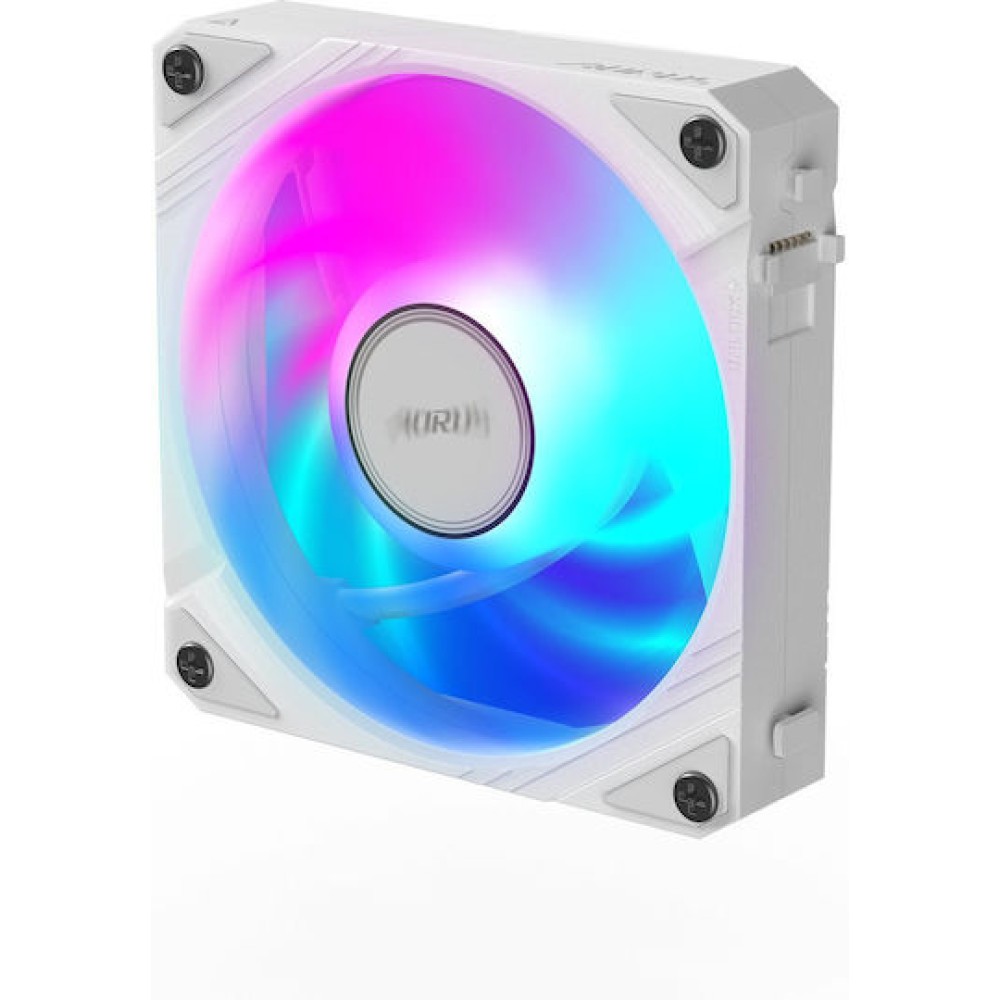 Gigabyte AORUS EZ CHAIN Case Fan 120mm με Λευκό Φωτισμό Λευκό