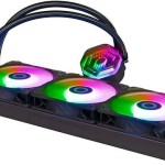 CoolerMaster MasterLiquid 360 ATMOS Υδρόψυξη Επεξεργαστή Τριπλού Ανεμιστήρα 120mm για Socket AM4/AM5/1700/1200/115x με ARGB Φωτισμό
