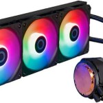 CoolerMaster MasterLiquid 360 ATMOS Υδρόψυξη Επεξεργαστή Τριπλού Ανεμιστήρα 120mm για Socket AM4/AM5/1700/1200/115x με ARGB Φωτισμό