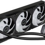 CoolerMaster MasterLiquid 360 ATMOS Υδρόψυξη Επεξεργαστή Τριπλού Ανεμιστήρα 120mm για Socket AM4/AM5/1700/1200/115x με ARGB Φωτισμό