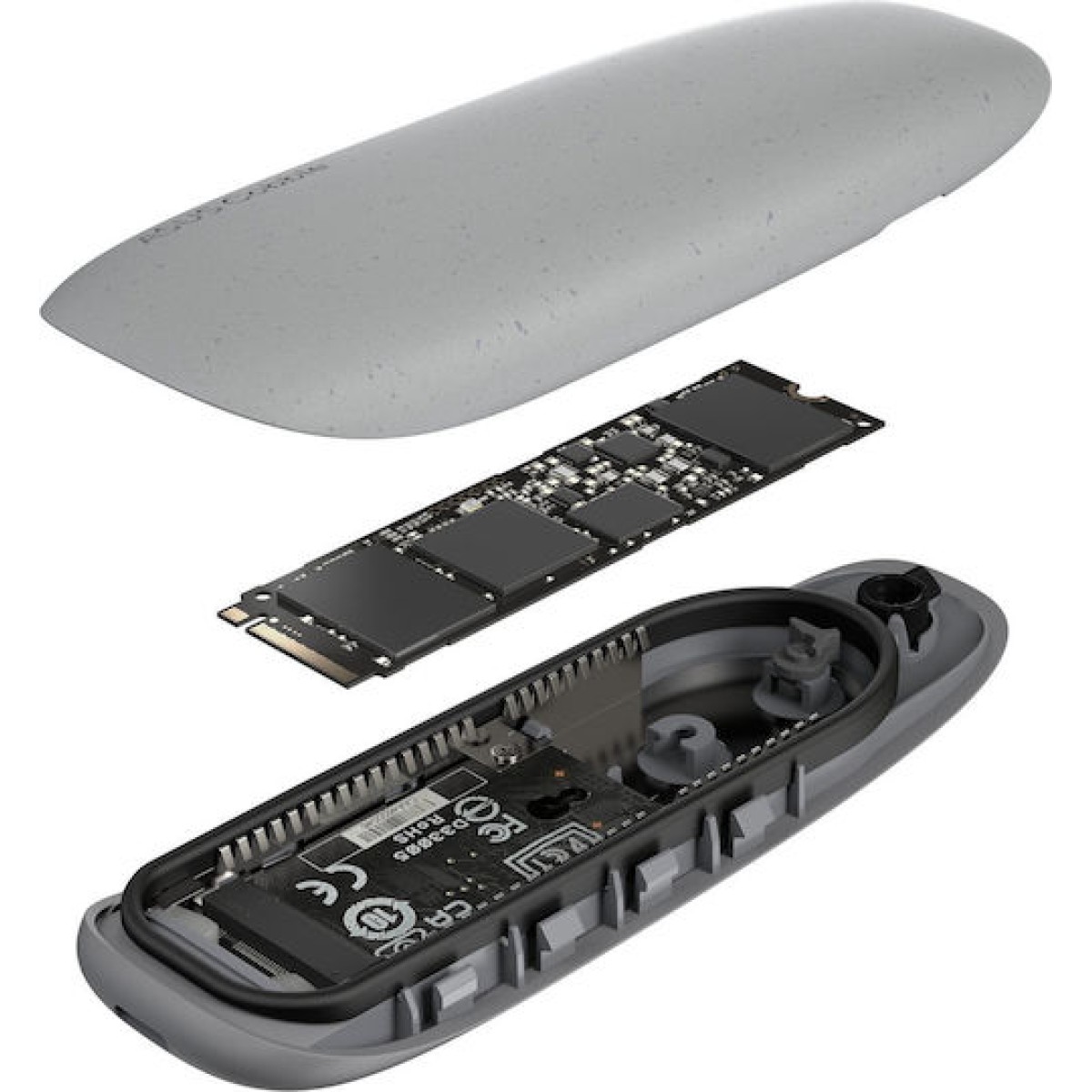 Asus Θήκη για Σκληρό Δίσκο M.2 SATA III σε Γκρι χρώμα