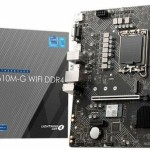 MSI Pro H610M-G WIFI DDR4 Motherboard Micro ATX με Intel 1700 Socket