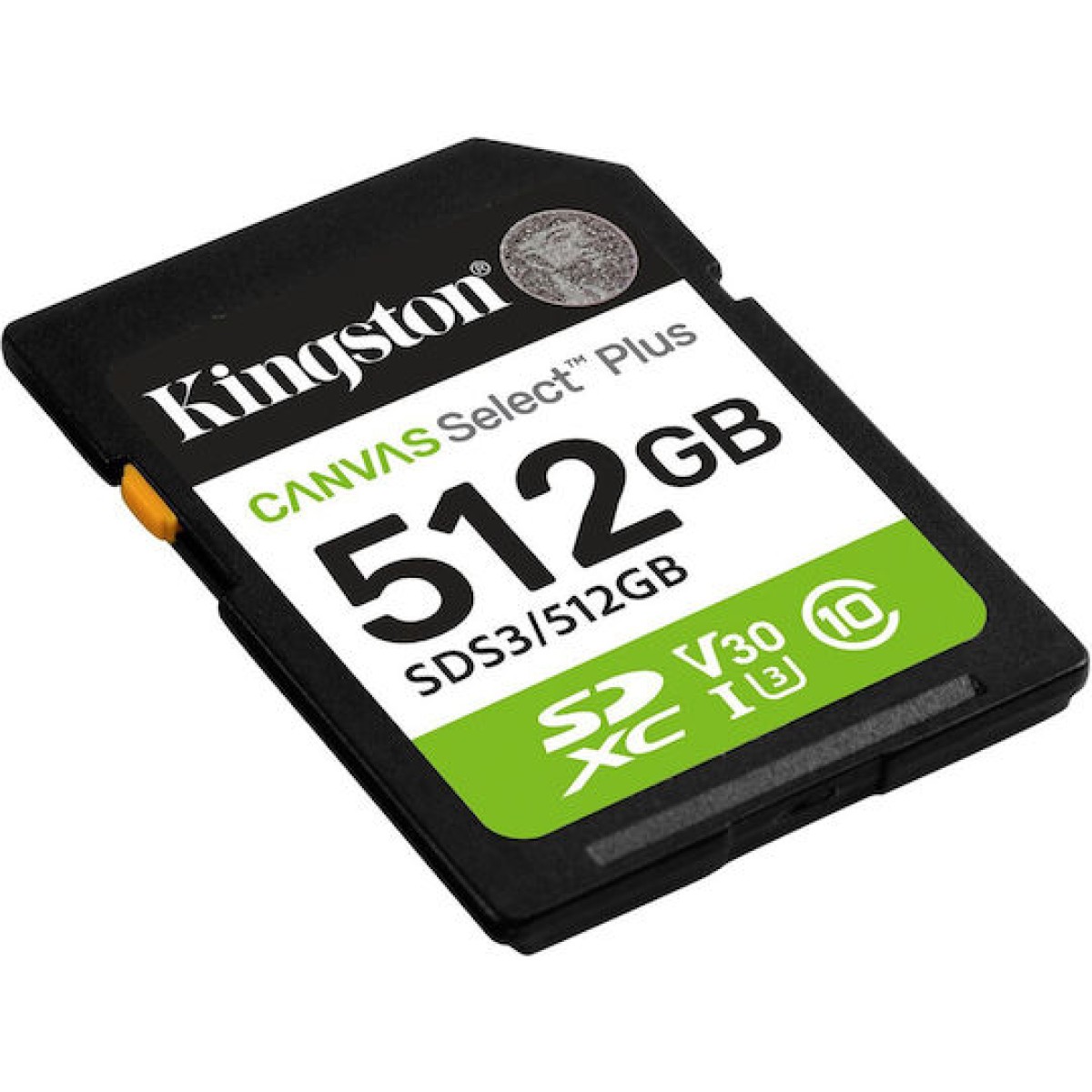 512gb Sd Memory Card Kingston Canvas Select Plus Class 10 Uhs-i Read Speed Up To 150mb/s