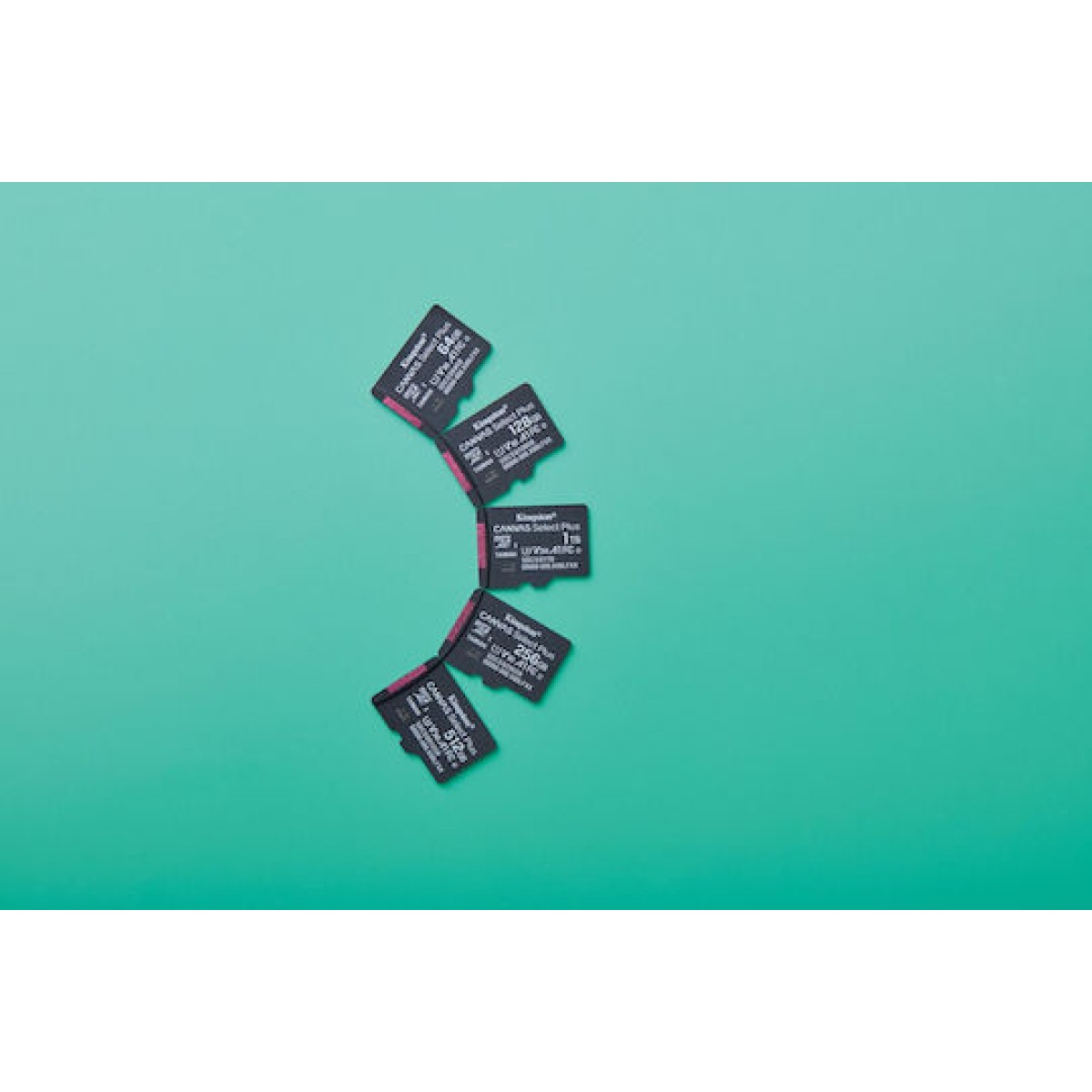 Kingston Canvas Select Plus microSDXC 128GB Class 10 U1 A1 με αντάπτορα