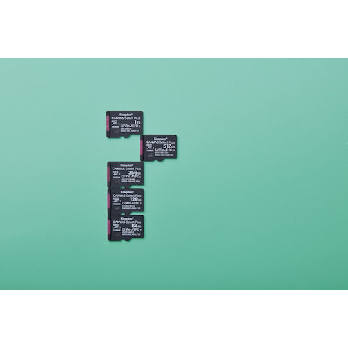 Kingston Canvas Select Plus microSDXC 128GB Class 10 U1 A1 με αντάπτορα