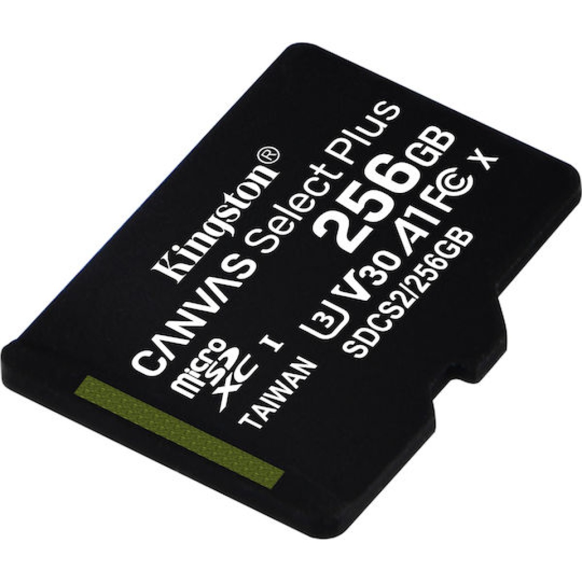 Kingston Canvas Select Plus microSDXC 256GB Class 10 U3 V30 A1 UHS-I