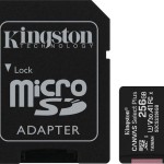 Kingston Canvas Select Plus microSDXC 256GB Class 10 U3 V30 A1 UHS-I