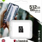 Kingston Canvas Select Plus microSDXC 512GB Class 10 U3 V30 A1 UHS-I