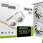 Zotac GeForce RTX 5060 Ti 16GB GDDR7 Twin Edge OC White Κάρτα Γραφικών