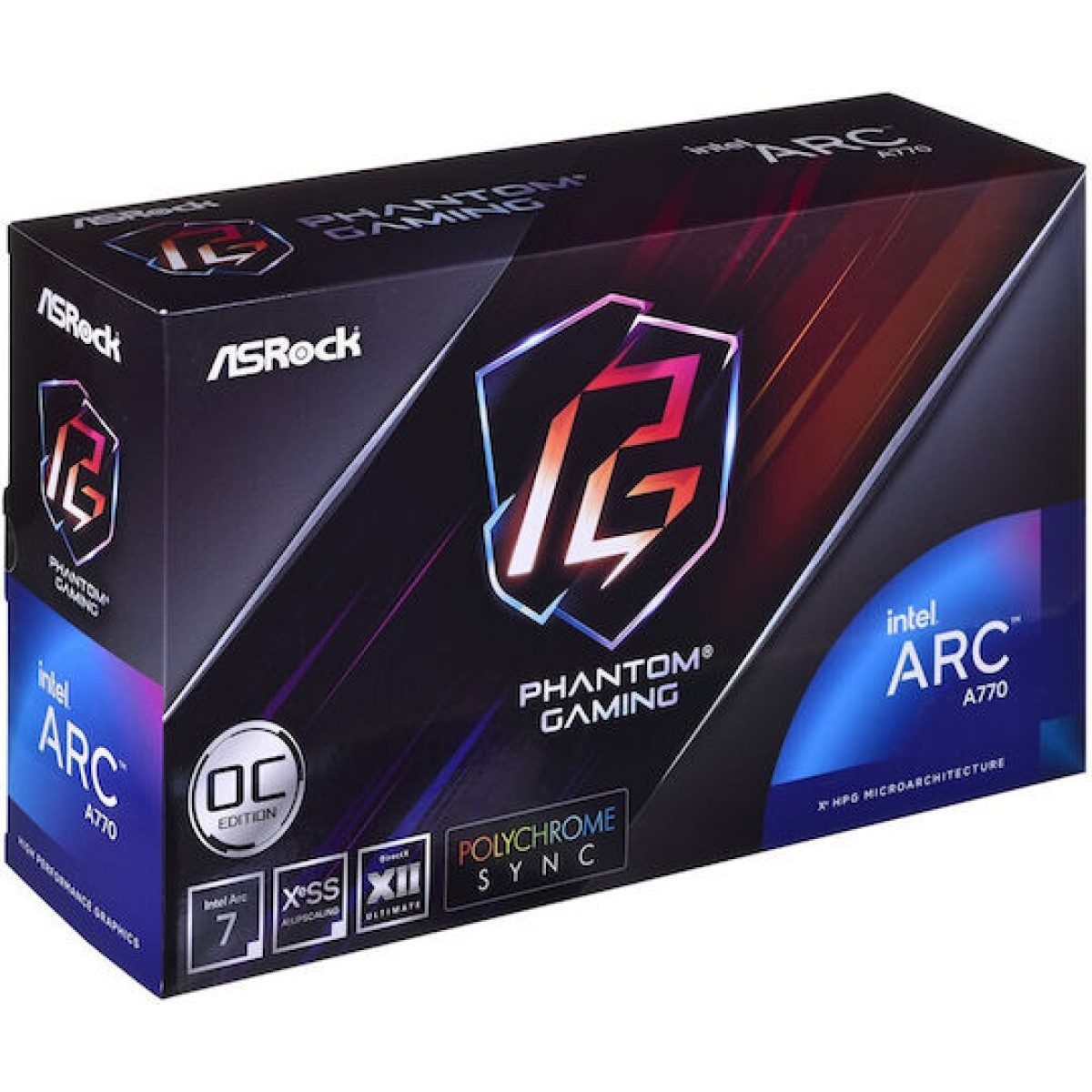 ASRock ARC A770 16GB GDDR6 Phantom Gaming D Κάρτα Γραφικών