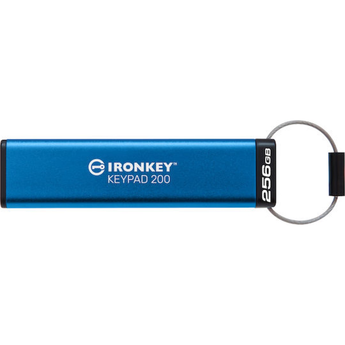 Kingston IronKey Keypad 200 256GB USB 3.2 Stick Μπλε
