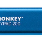 Kingston IronKey Keypad 200 256GB USB 3.2 Stick Μπλε