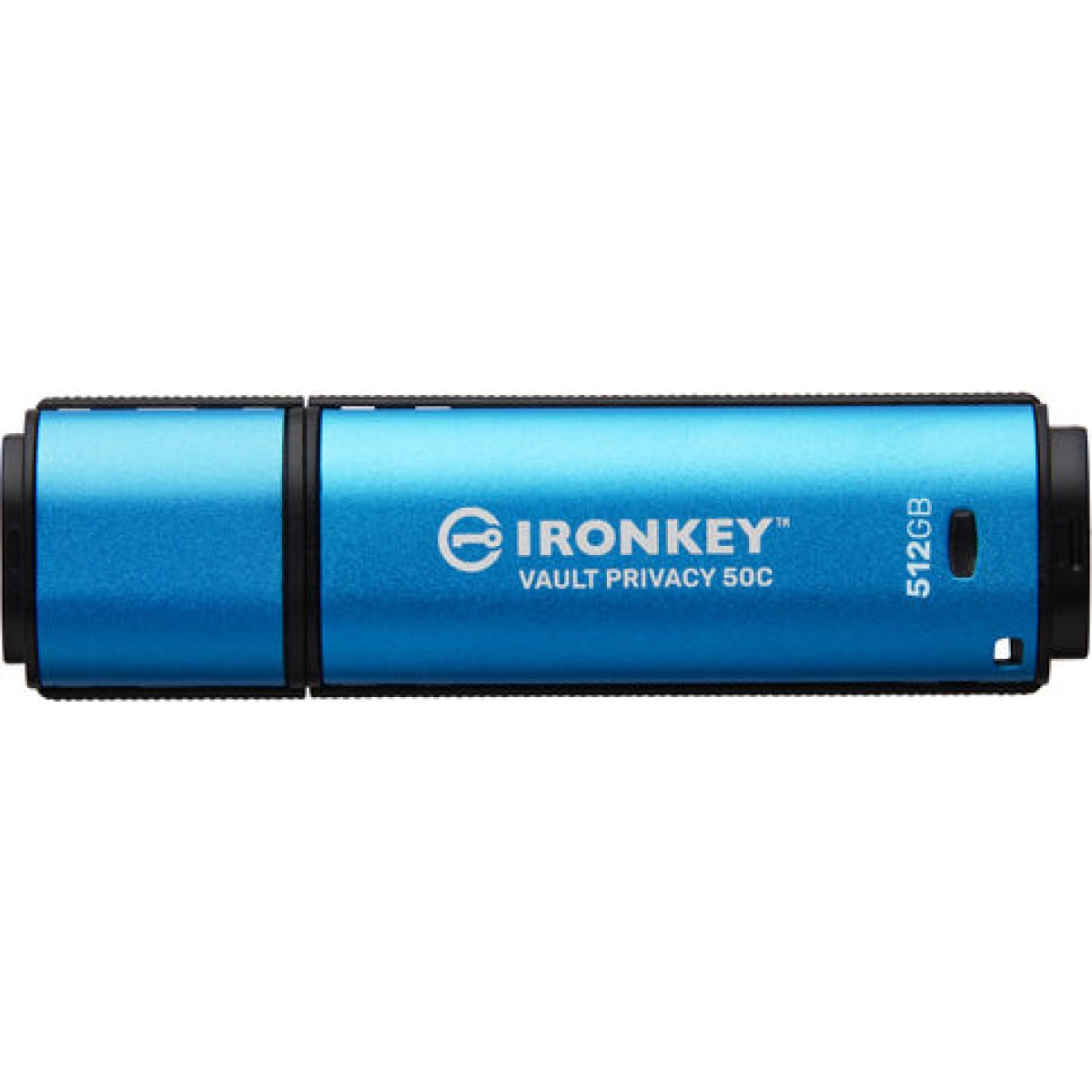 Kingston IronKey Vault Privacy 50 512GB USB 3.2 Stick με σύνδεση USB-C Μπλε