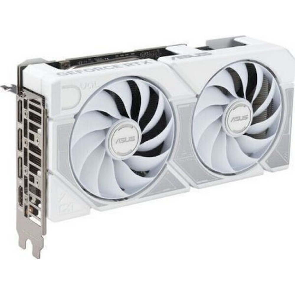 Asus GeForce RTX 5060 8GB GDDR7 Dual White OC Κάρτα Γραφικών