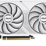 Asus GeForce RTX 5060 8GB GDDR7 Dual White OC Κάρτα Γραφικών