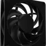 Alphacool Apex Stealth Metal Case Fan 120mm με Σύνδεση 4-Pin Molex