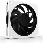 Alphacool Apex Stealth Metal Power Case Fan 120mm με Λευκό Φωτισμό και Σύνδεση 4-Pin PWM Λευκό