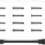 Alphacool Apex Stealth Metal Power Case Fan 120mm με Λευκό Φωτισμό και Σύνδεση 4-Pin PWM Λευκό