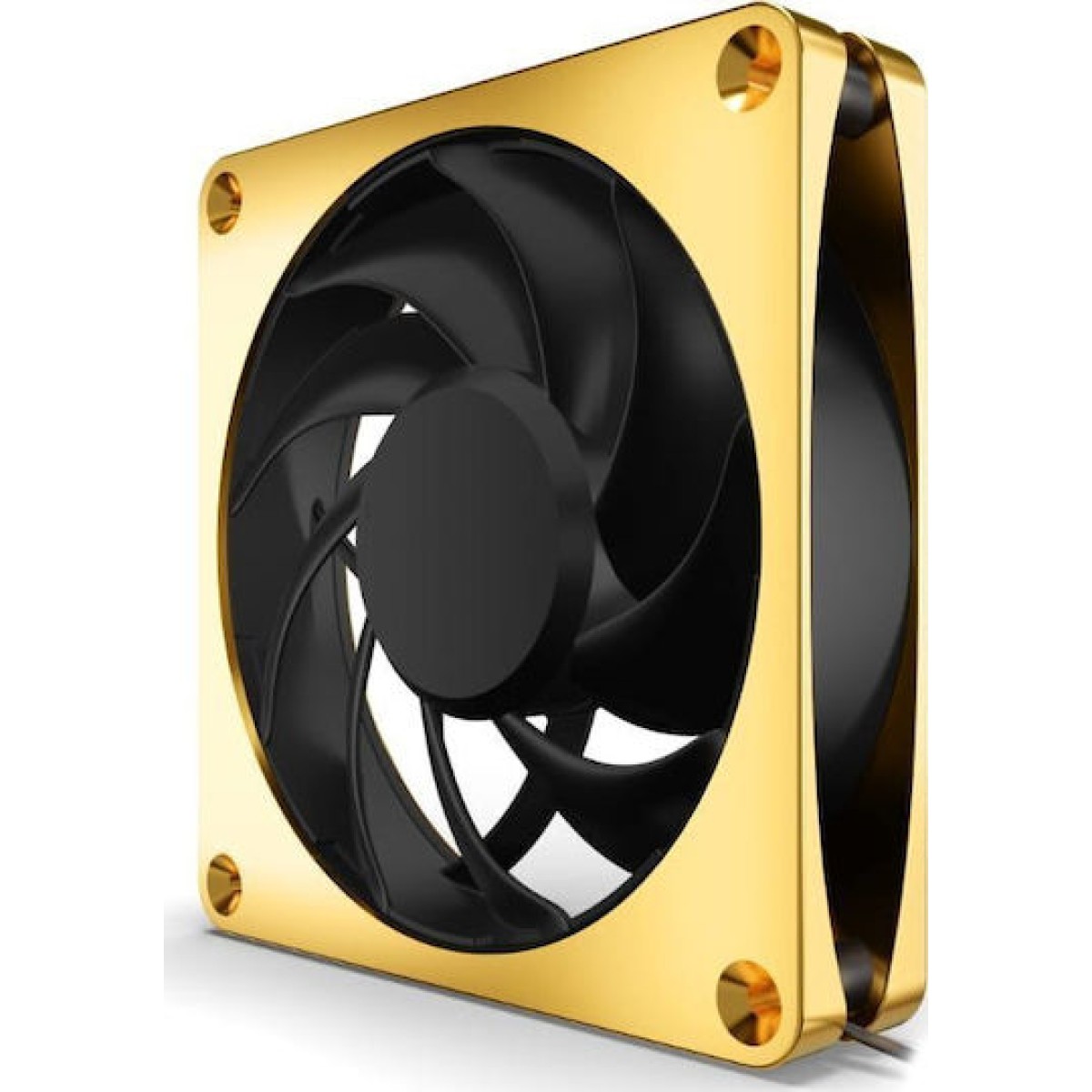 Alphacool Apex Stealth Case Fan 120mm με Σύνδεση 4-Pin PWM Χρυσό