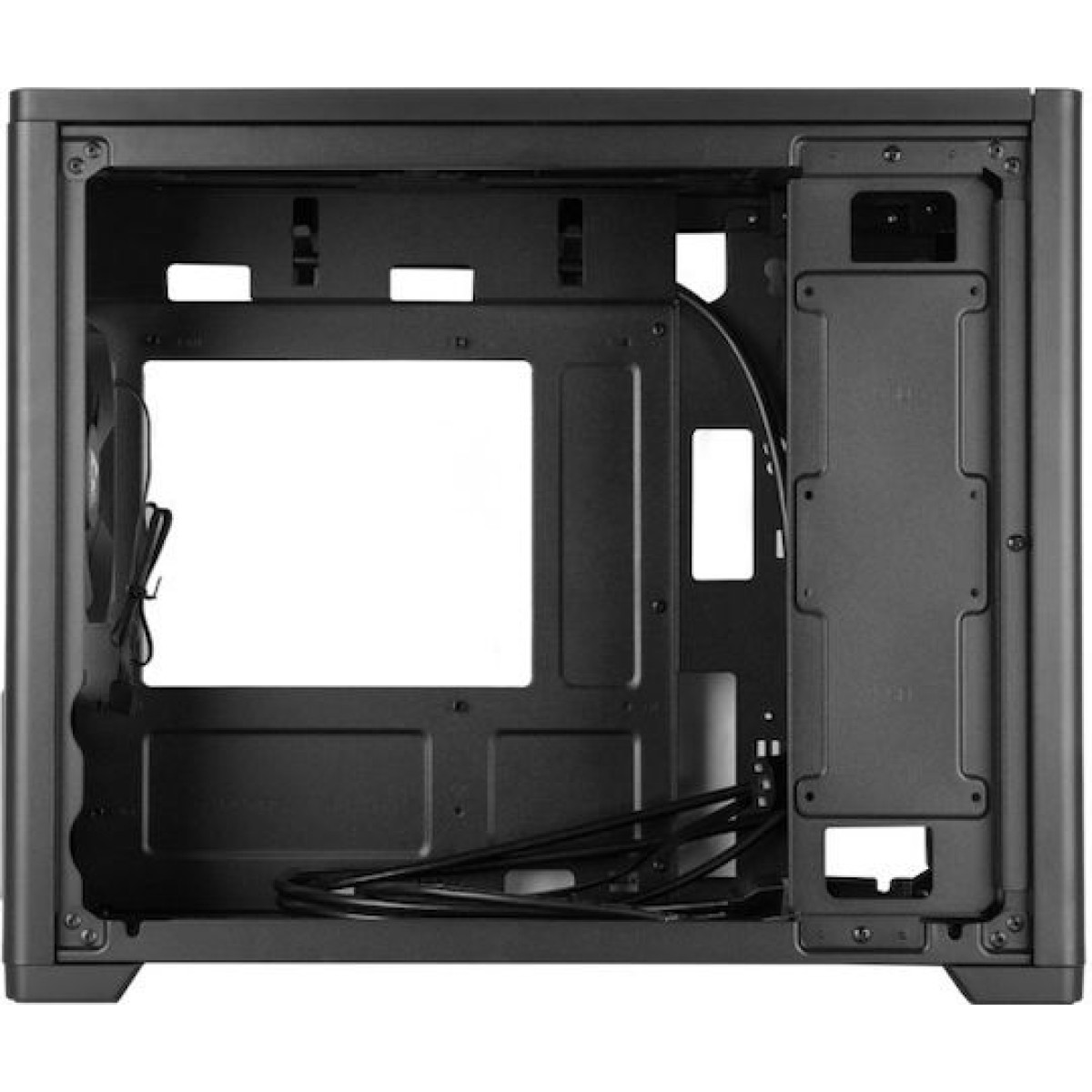 Chieftec BX-10B-M-OP Gaming Mini Tower Κουτί Υπολογιστή με Πλαϊνό Παράθυρο Μαύρο