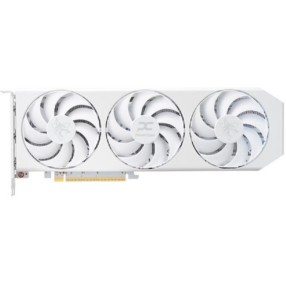 PowerColor Radeon RX 9060 XT 16GB GDDR6 Spectral White OC Κάρτα Γραφικών