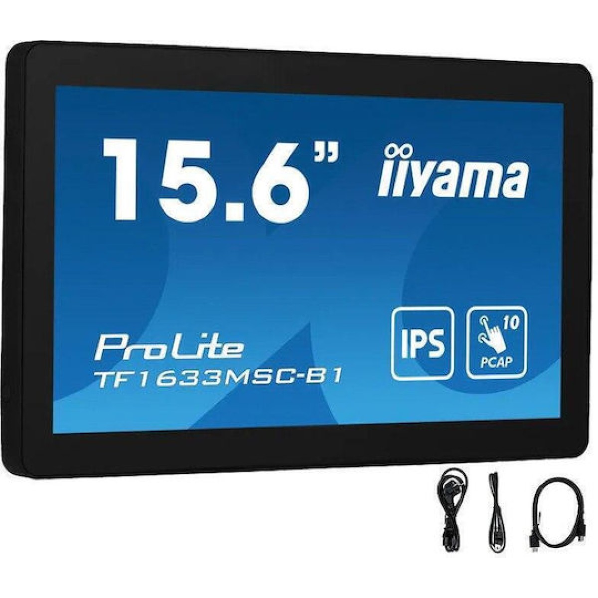 Iiyama ProLite TF1633MSC-B1 IPS Touch Φορητό Monitor 15.6