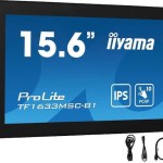 Iiyama ProLite TF1633MSC-B1 IPS Touch Φορητό Monitor 15.6