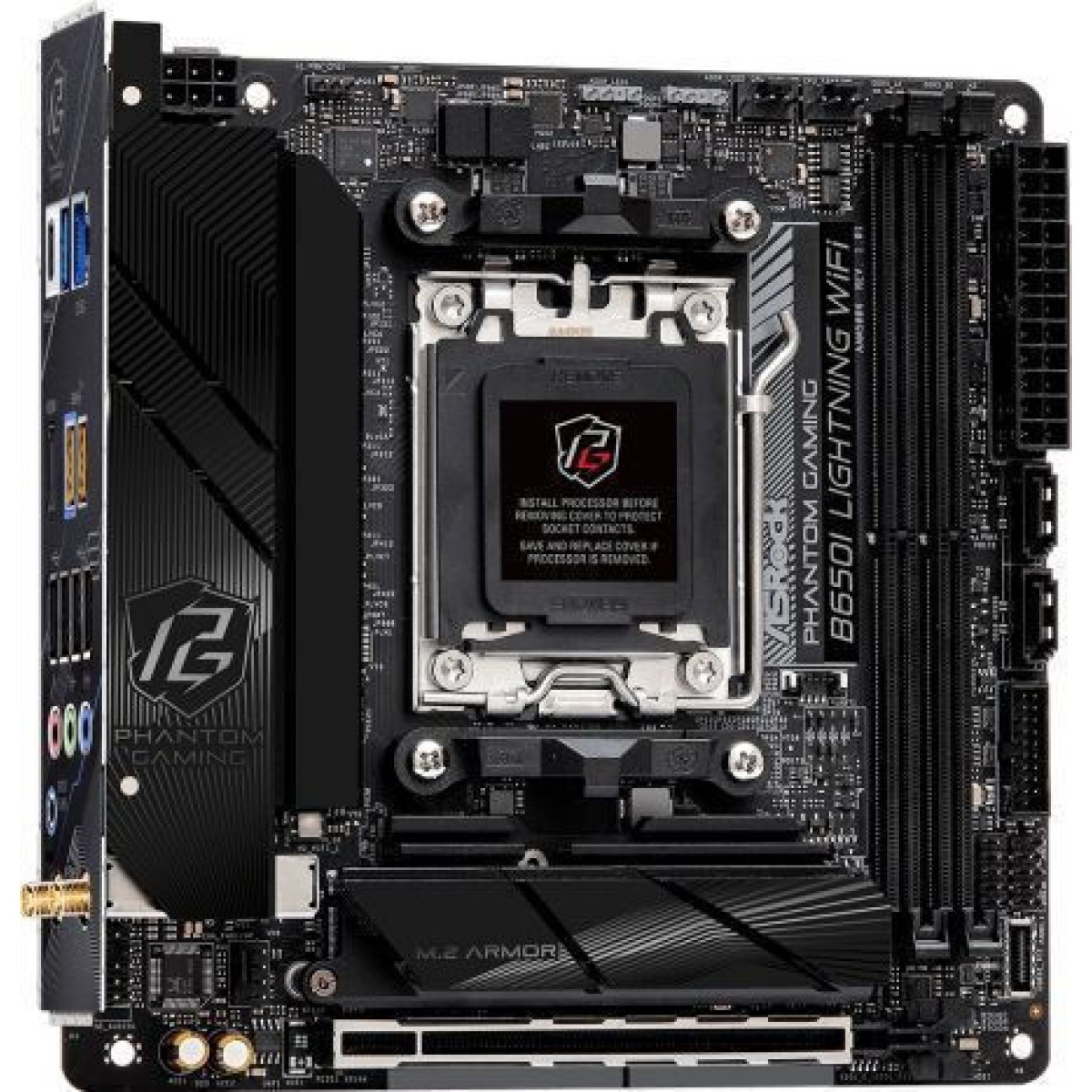 ASRock B650I Lightning WiFi Motherboard Mini ITX με AMD AM5 Socket 90-MXBMP0-A0UAYZ