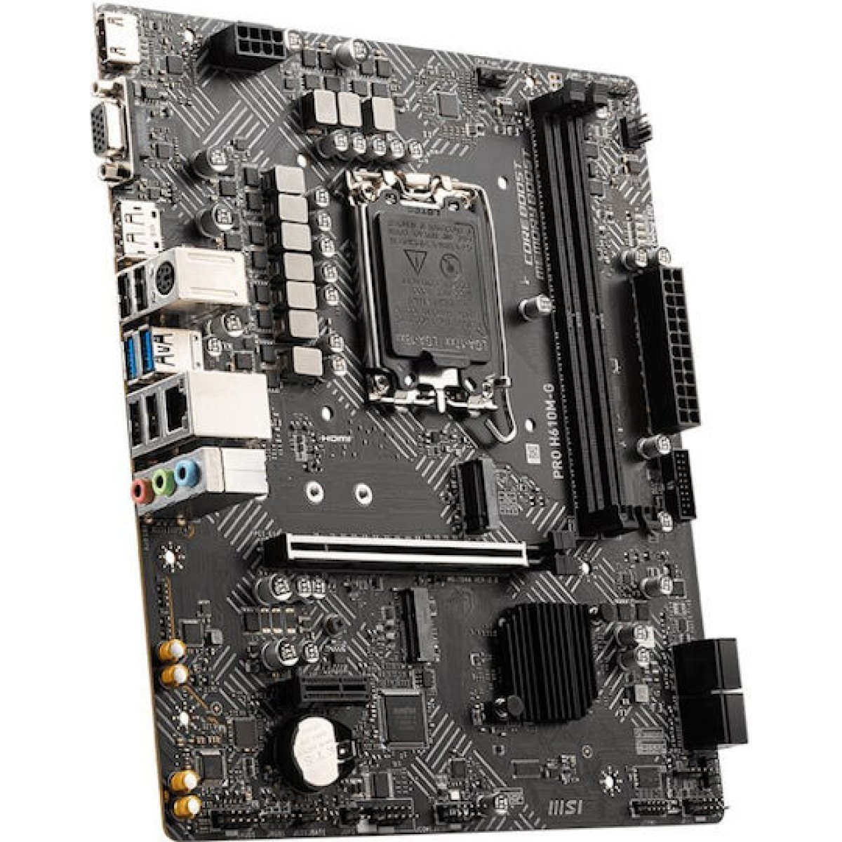 MSI Pro H610M-G Motherboard Micro ATX με Intel 1700 Socket 7D46-075R