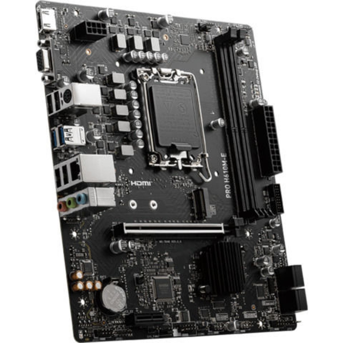 MSI PRO H610M-E Motherboard Micro ATX με Intel 1700 Socket 7D48-019R