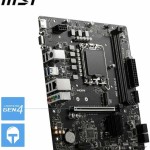 MSI PRO H610M-E Motherboard Micro ATX με Intel 1700 Socket 7D48-019R