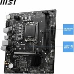 MSI PRO H610M-E Motherboard Micro ATX με Intel 1700 Socket 7D48-019R