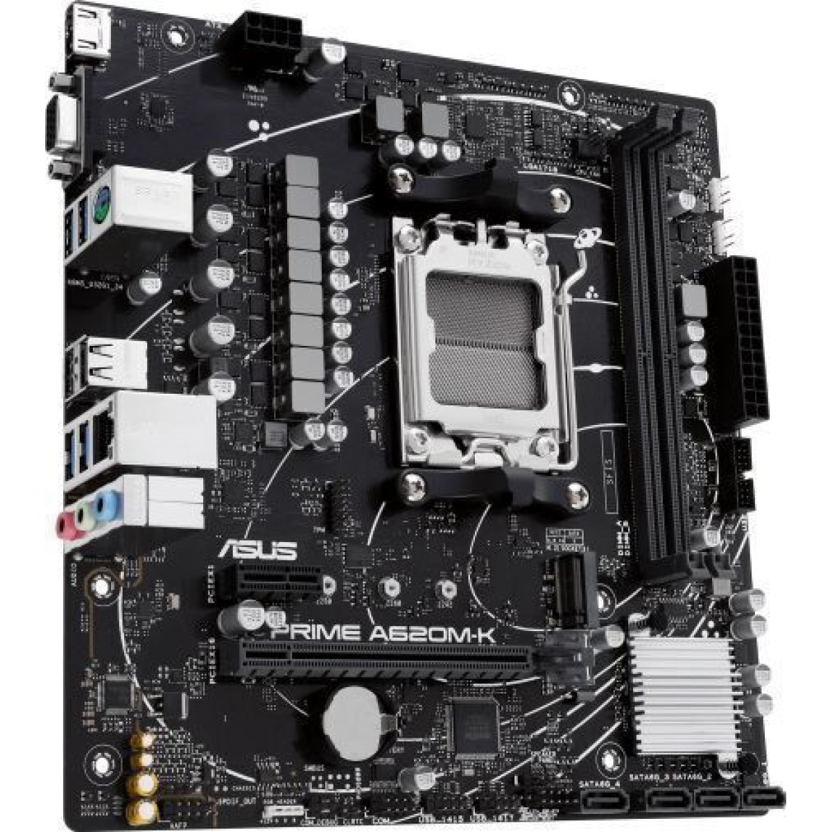 Asus Prime A620M-K Motherboard Micro ATX με AMD AM5 Socket 90MB1F40-M0EAY0