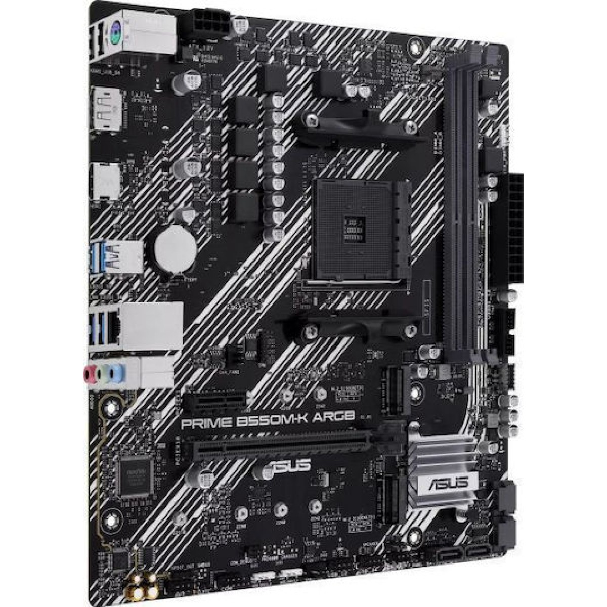 Asus Prime B550M-K ARGB Motherboard Micro ATX με AMD AM4 Socket