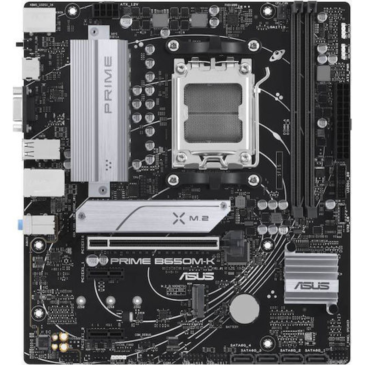 Asus Prime B650M-K Motherboard Micro ATX με AMD AM5 Socket