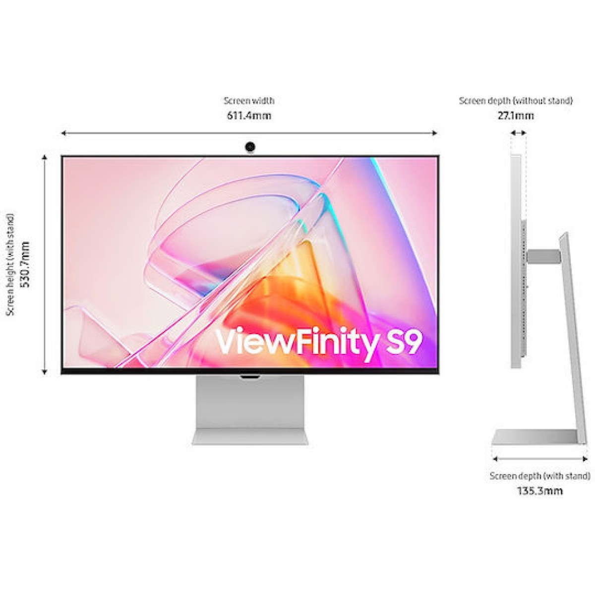 Samsung ViewFinity S9 S90PC IPS HDR Smart Monitor 27