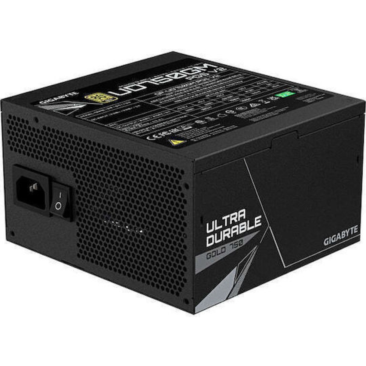 Gigabyte UD750GM PG5 rev. 2.0 750W Μαύρο Τροφοδοτικό Υπολογιστή Full Modular 80 Plus Gold