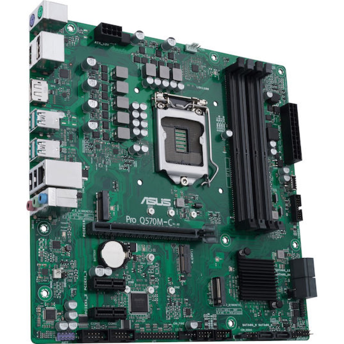 Asus Pro Q570M-C/CSM Motherboard Micro ATX με Intel 1200 Socket