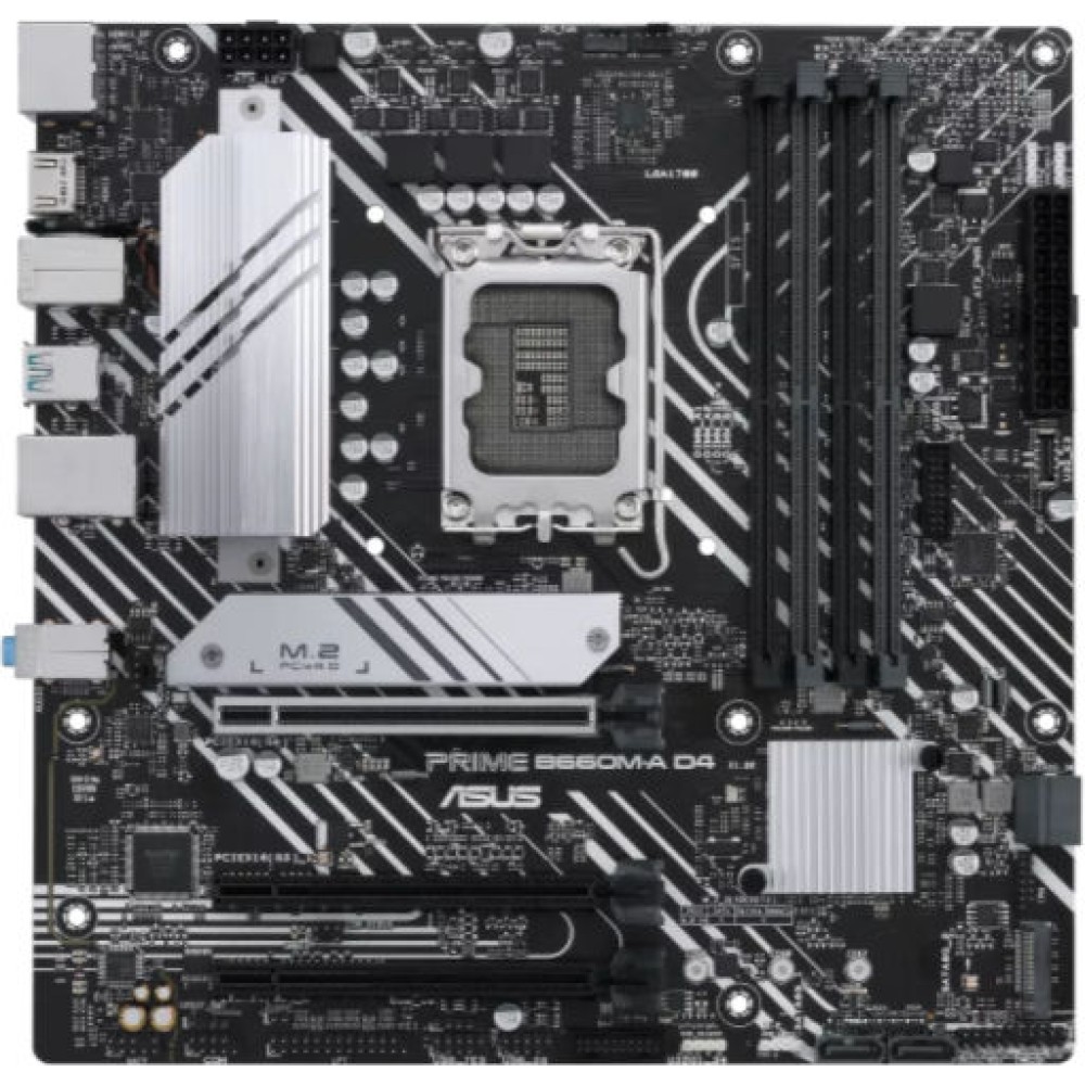 Asus Prime B660M-A D4-CSM Motherboard Micro ATX με Intel 1700 Socket