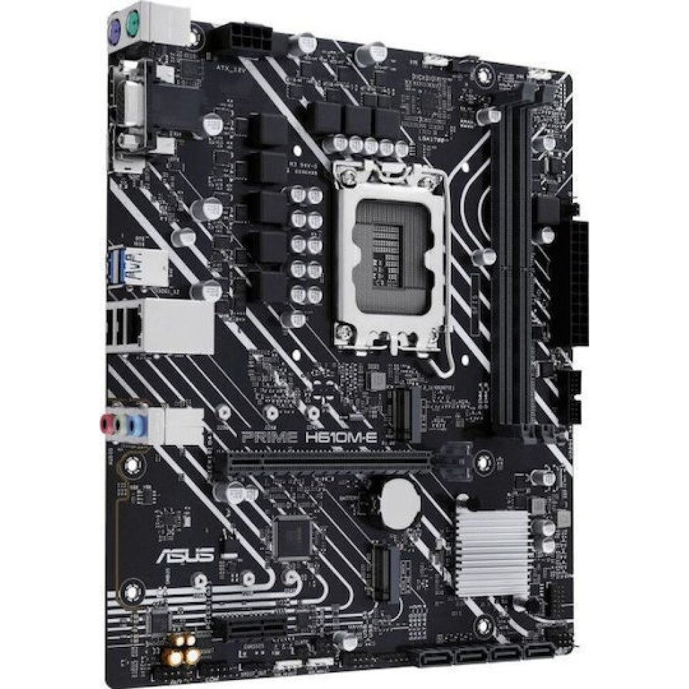Asus Prime H610M-E-CSM Motherboard Micro ATX με Intel 1700 Socket 90MB1G10-M0EAYC