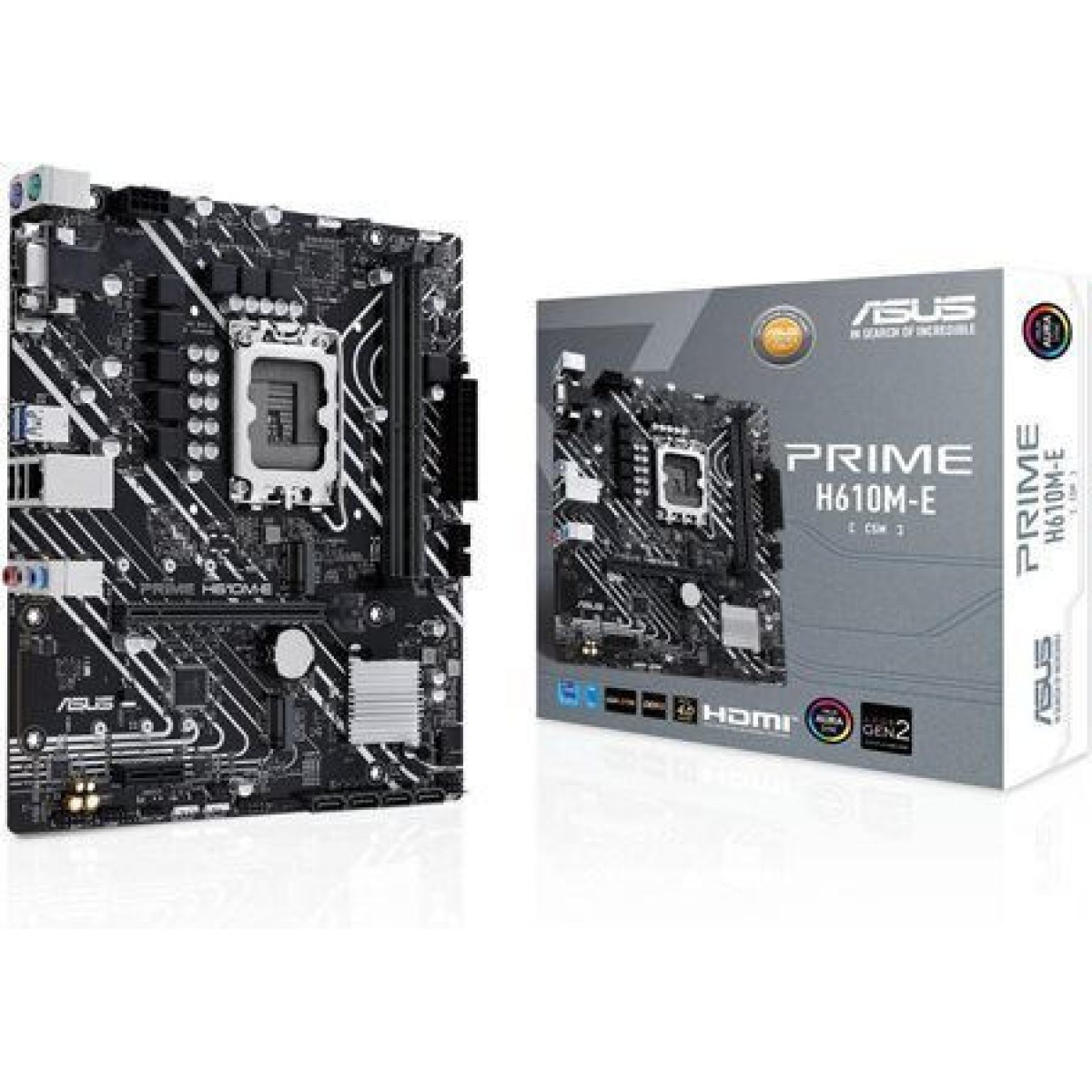 Asus Prime H610M-E-CSM Motherboard Micro ATX με Intel 1700 Socket 90MB1G10-M0EAYC