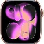 Apple Watch Series 11 Aluminium 42mm Αδιάβροχο με Παλμογράφο (Rose Gold Aluminium Case with Light Blush Sport Band - S/M)