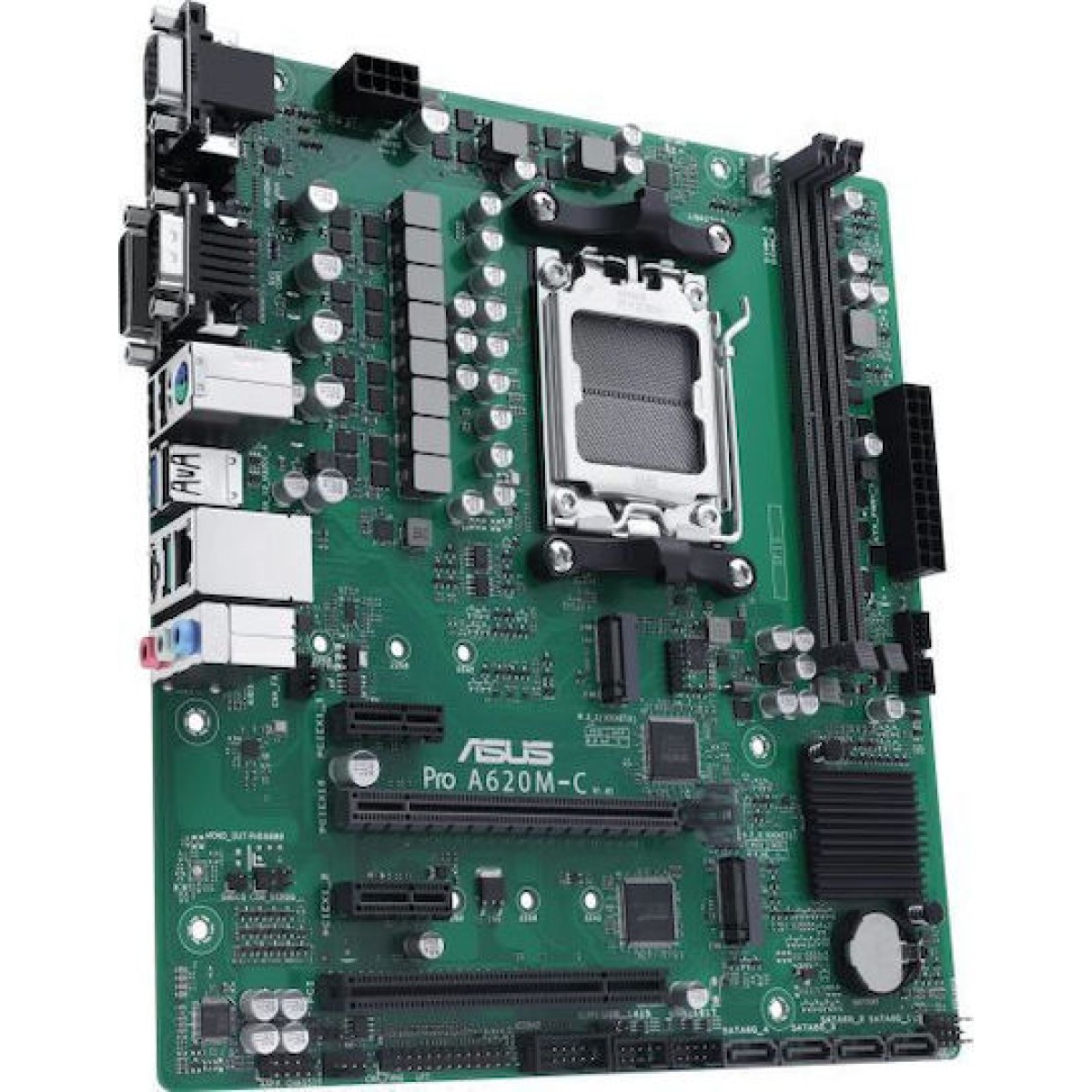 Asus Pro A620M-C-CSM Motherboard Micro ATX με AMD AM5 Socket 90MB1F80-M0EAYC