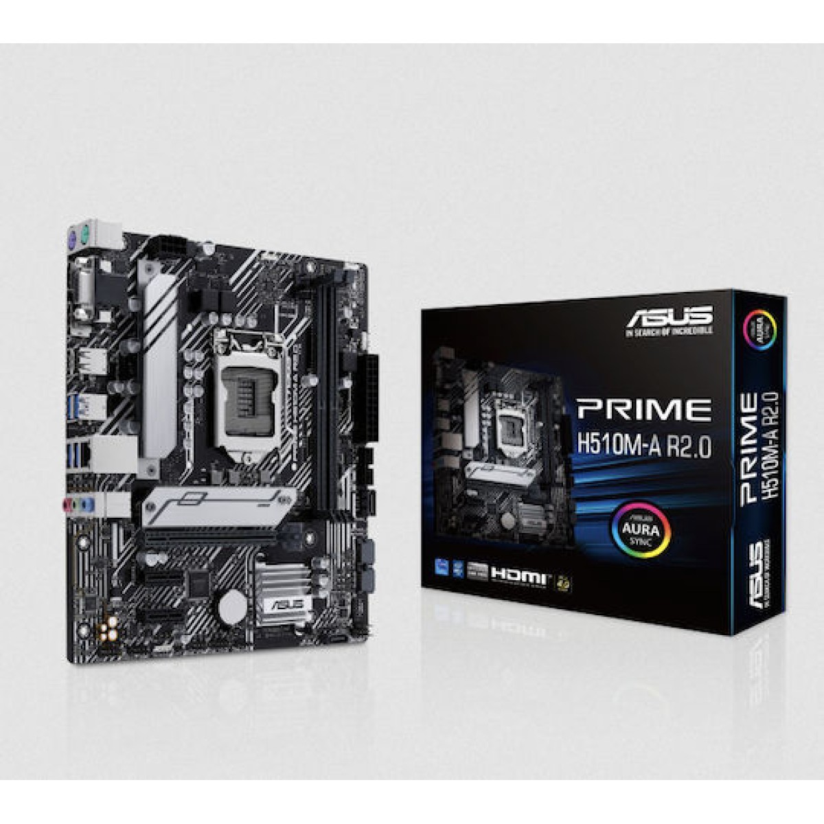 Asus PRIME H510M-A R2.0 Motherboard Micro ATX με Intel 1200 Socket 90MB1FP0-M0EAY0