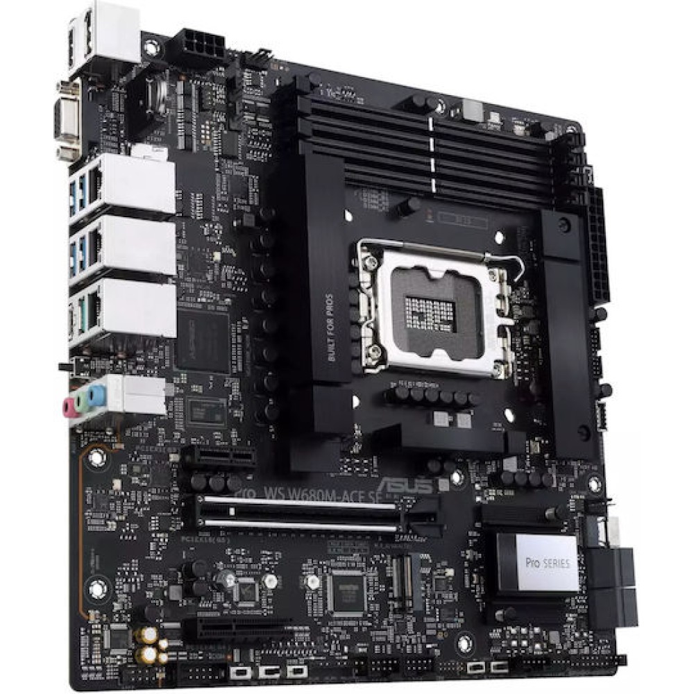 Asus Pro WS W680M-ACE SE Motherboard Micro ATX με Intel 1700 Socket